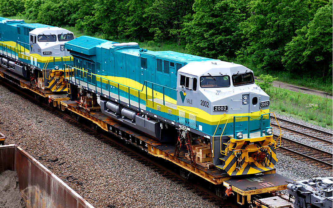 Vale (VALE3) e empresa americana anunciam desenvolvimento de locomotiva 100% elétrica