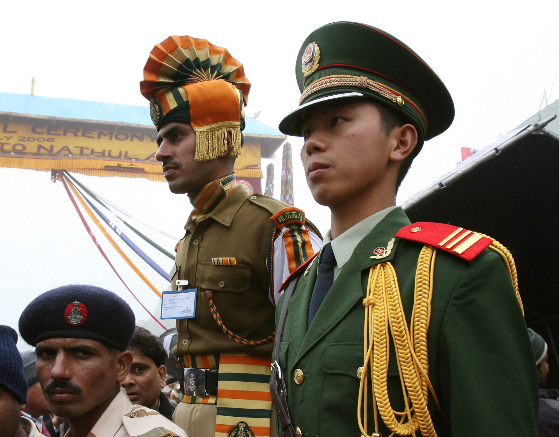 Fronteira causa confronto entre Índia e China