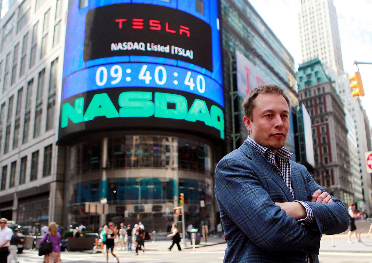 Papéis da Tesla (TSLA) avançam com divulgação de lucro recorde