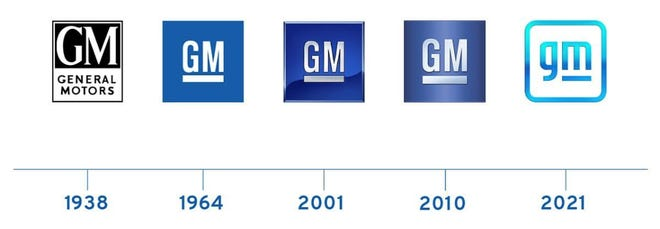 General Motors (GM) lança novo logotipo e slogan